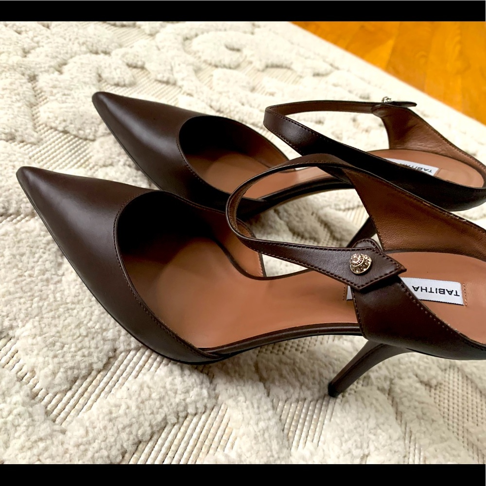 Tabitha Simmons leather heels size 37, beautiful!